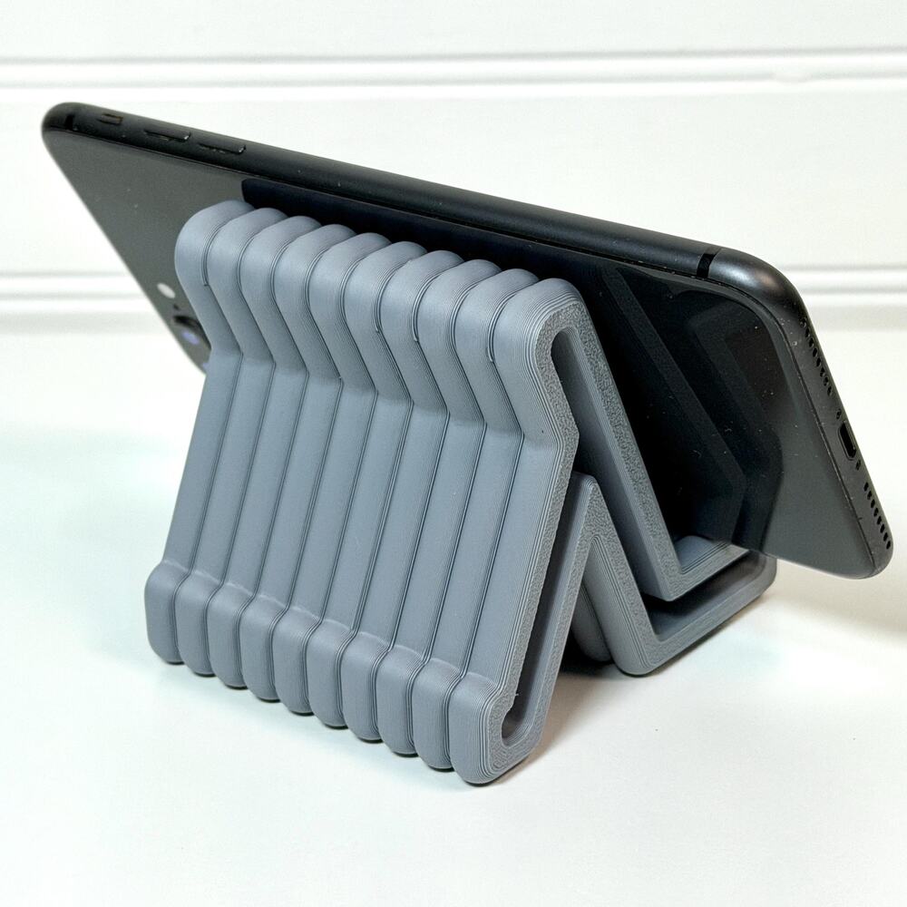 Flow Phone Stand, Smartphone Holder, Desk & Beside Stand,Tech Accessory,Homeware - Picture 3 of 12